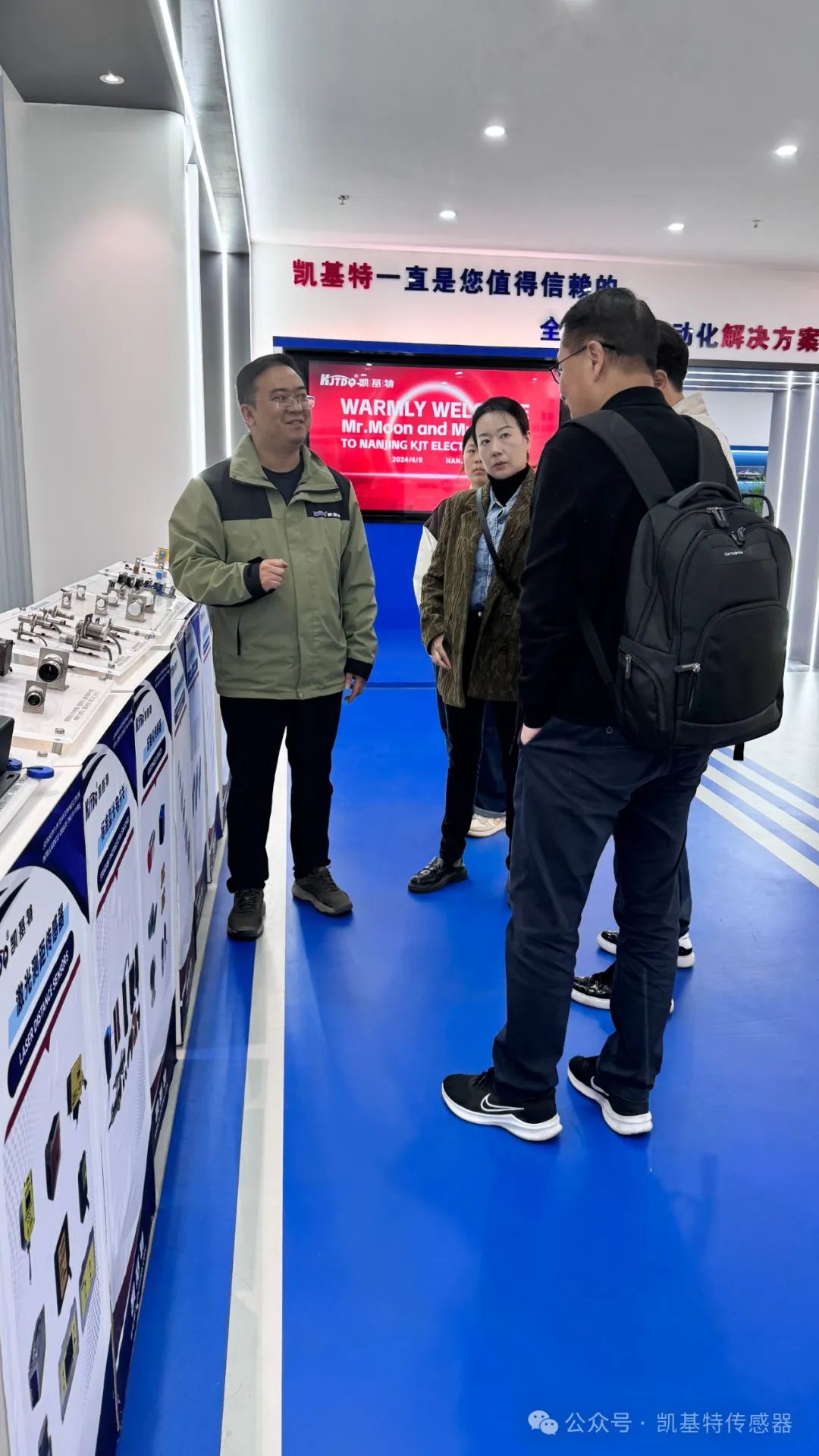 企業動態 | 凱基特迎來美國客戶，共謀傳感器業務深入合作